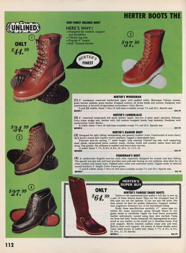 \"Herter's+Boots\"